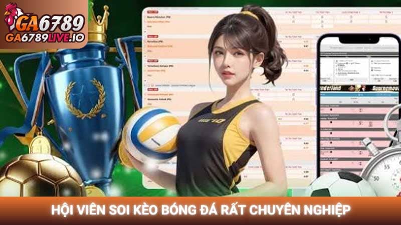 Hội viên soi kèo bóng đá rất chuyên nghiệp
